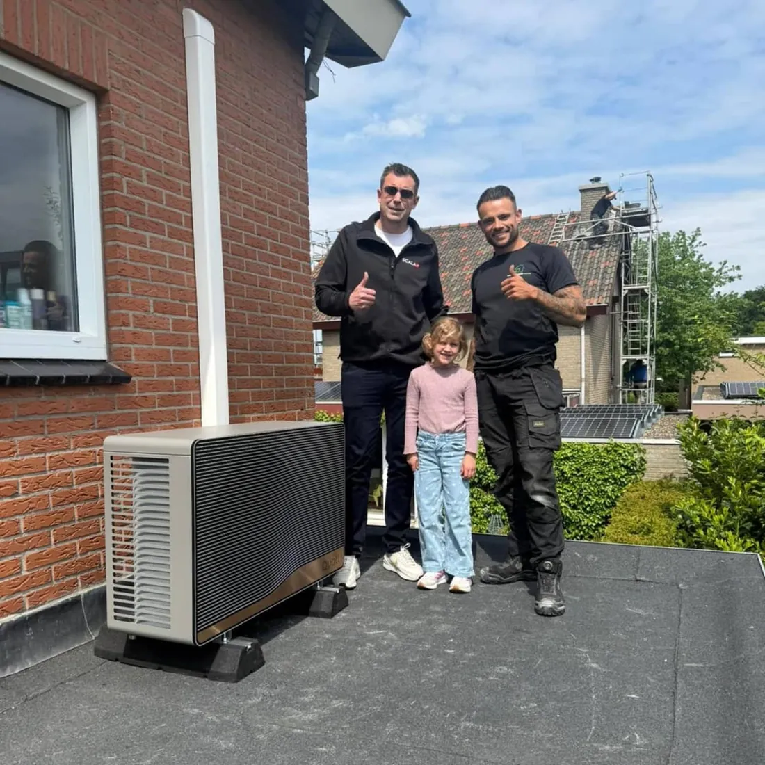 Quatt hybride warmtepomp met verzorgde afwerking
